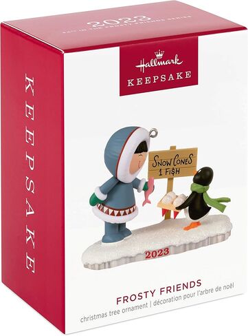 زخرفة عيد الميلاد التذكارية المميزة لعام 2024، Frosty Friends 2024، هدايا لهواة جمع رجل الثلج in Kuwait