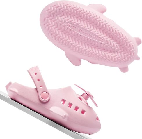 Kid's Girls Boys Clogs Garden Shoes Shark Slides Fun airplane shape slippers Lightweight Breathable Slides Slippers Summer Indoor Outdoor Kids Beach Pool Water Sandals in Saudi Arabia