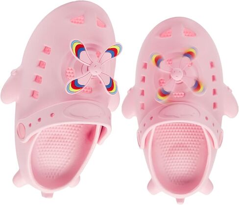 Kid's Girls Boys Clogs Garden Shoes Shark Slides Fun airplane shape slippers Lightweight Breathable Slides Slippers Summer Indoor Outdoor Kids Beach Pool Water Sandals in Saudi Arabia