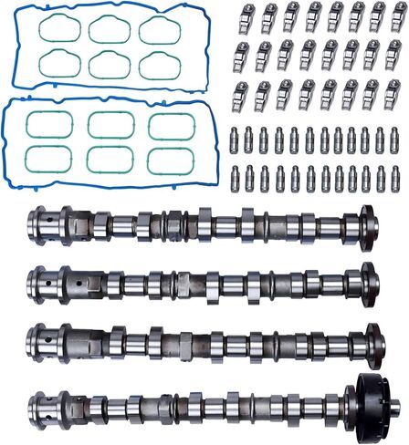 Engine Camshafts Rockers Arm Lifters Kit For 2011-2016 Jeep Grand Cherokee Wrangler,Dodge Charger Durango Challenger,Ram 1500,Chrysler 200 300 3.6L V6 Replace 5184377AG 5184378AG 5184379AG 5184380AG in Saudi Arabia