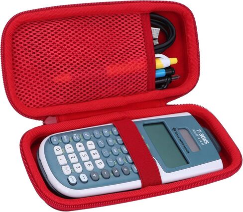 حقيبة حمل صلبة متوافقة مع الآلة الحاسبة العلمية Texas Instruments TI-30XIIS TI-30XS TI-30Xa TI-36X Pro (حقيبة سوداء) in Saudi Arabia
