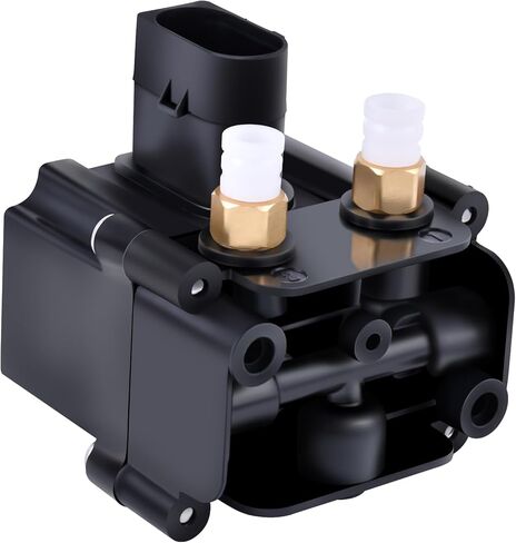 37206864215 Air Suspension Compressor Valve Block Compatible with B-M-W F07 F11 LCI F01 F02 F04 535i 550i 740i 750i 760Li ActiveHybrid 7 Alpina B7 B7L xDrive 2008-2017 37206789450 37206868998 in Kuwait
