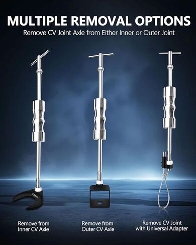 أداة سحب محور السيرة الذاتية مع مطرقة منزلق 5/8"-18 أداة إزالة مفصل السيرة الذاتية شديدة التحمل مع شوكة مفصل السيرة الذاتية، أداة إزالة محور السيرة الذاتية مع محول مفصل السيرة الذاتية الخارجي محول كابل فولاذي in Kuwait