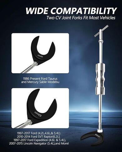 أداة سحب محور السيرة الذاتية مع مطرقة منزلق 5/8"-18 أداة إزالة مفصل السيرة الذاتية شديدة التحمل مع شوكة مفصل السيرة الذاتية، أداة إزالة محور السيرة الذاتية مع محول مفصل السيرة الذاتية الخارجي محول كابل فولاذي in Kuwait