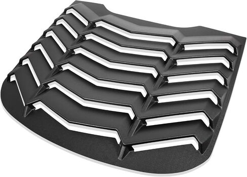 Bonbo Rear Window Louver Fits for Ford Mustang 1994 1995 1996 1997 1998 1999 2000 2001 2002 2003 2004 in GT Lambo Style Custom Fit Windshield Sun Shade Cover ABS (Matte Black) in Saudi Arabia