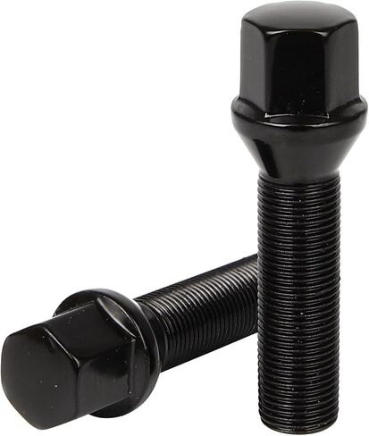 cciyu 20pcs 14x1.25 Extended Lug Bolts for I3 I8 M2 M4 F80 X2 X4 X6, 2,4 Series丨45mm Shank Conical Seat Aftermarket ET Lug Studs for Mini Clubman Paceman Roadster in Saudi Arabia