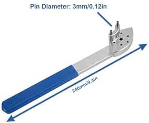 Tension Adjuster Pulley Wrench Tool Engine Timing Belt Tool Compatible with VW Audi in Saudi Arabia