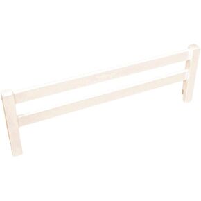 Wood Safety Guard Toddler Bed Rail for Twin, Full, Queen, King & Bunk Beds | Easy-Install Solid Wood Safety Guard Toddler Bed Rail Offers Added Fall Protection; Fits Twin, Full, Queen, King & Bunk Beds. in Saudi Arabia