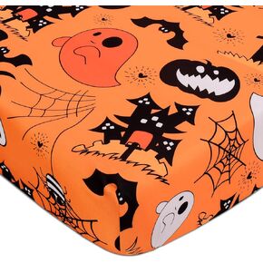 Dinosaur Crib Sheet for Boys,1 Pack Baby Nursery Sheet,Cozy Bed Sheet for Boys Girls,Soft Breathable Microfiber Fits Standard Size Crib 28in x 52inchs for Kids