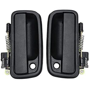 2PCS Exterior Door Handle Front Left Driver and Right Passenger Side Compatible with 1995-2004 Toyota Tacoma| Replaces# 69220-35020, 69210-35020