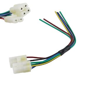 PRO BAT CDI Cable Wire Harness Plug 4+2Pins for GY6 4 Stroke 4-Stroke 50CC 150CC Scooter Moped ATV Quad Go Kart Pit Bike Dirt Bike Racing Bike Taotao Jonway Sunl