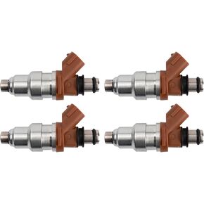 TRQ Fuel Injectors Fits 1996-2000 Toyota 4Runner 1996-1998 T100 1995-2000 Tacoma