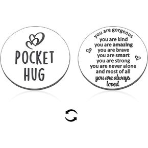 Anxiety Relief Items Mental Health Gifts You Are Loved Gifts Pocket Hug Gifts Thinking of You Gift Disvorse New Job Cancer Care Gifts for Women Girls Sister Birthday Gifts Positive Affirmations