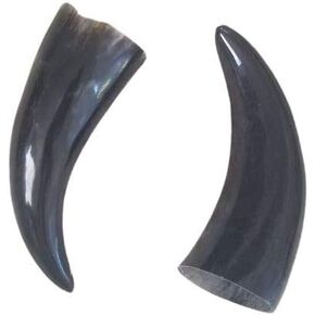 2 PCS BULL HORNS 7"TARROS DE BUEY 7"
