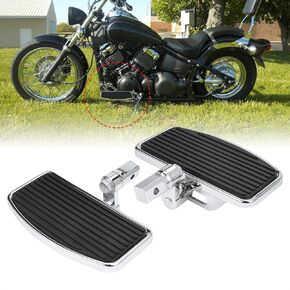 ألواح أرضية للدراجات النارية، أوتاد قدم زاوية قابلة للتعديل لـ 1998-2019 Yamaha V-Star Drag Star V-MAX، مسند قدم مطلي بالكروم لهوندا VTX Steed Magna Shadow، دواسة قدم لسوزوكي GZ VL in Kuwait