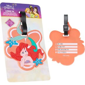 Disney Luggage Tags for Suitcases, Baggage Identification Tag for Travel with Name Address (Blue Stitch)