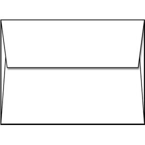 Limited Papers(TM) A7 Envelopes, Gummed Sealing, Bulk Mailing Materials, Ideal for Letters, Invitations, Announcements or Greeting Cards. Elegant & Distinctive Square Flap, 5.25"x7.25" 100 Pc. Red