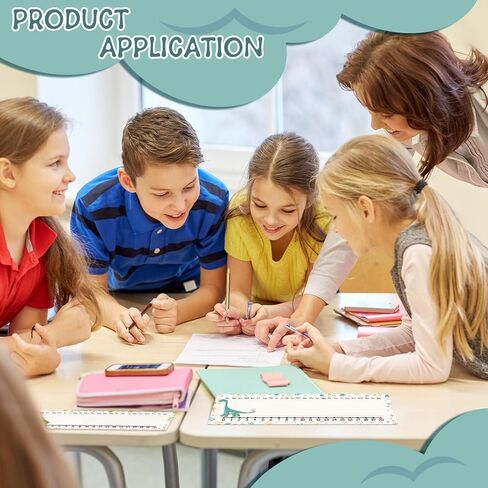 40 قطعة من لوحات أسماء الفصول الدراسية من Demissle، 4 تصميمات، علامات أسماء مكتبية، قابلة للمسح، وقابلة لإعادة الاستخدام، ديكورات للفصول الدراسية، مخطوطة تقليدية، ملصقات أسماء أبجدية مسطحة لمكتب المدرسة (أزرق فاتح، محيطي) in Kuwait