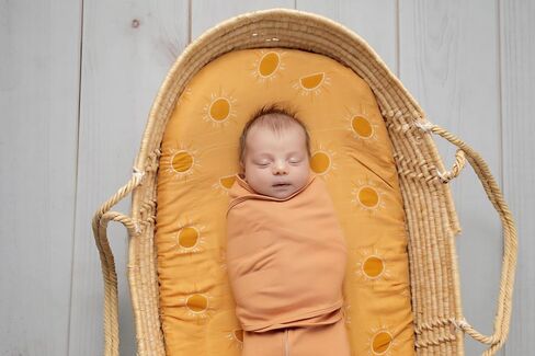 LullaBaby "Double Dream Swaddle: Exclusive Dual Wing Design, Pediatrician-Endorsed, Ultra-Soft Cotton, 0-2 Months, 6-14 lbs - White Sand in Saudi Arabia