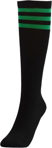 Women's Classic Knee High Striped Socks Retro Tube Socks in Saudi Arabia
