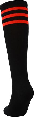 Women's Classic Knee High Striped Socks Retro Tube Socks in Saudi Arabia