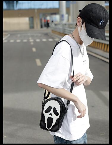 Lovely Ghost Face Purse,PU Ladies Handbag Scream Purse scream ghost face bag in Saudi Arabia