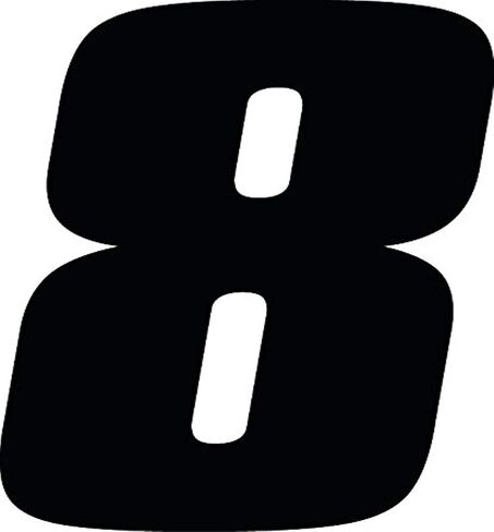 DD43B-5 فينيل مقطوع بالقالب عالي اللمعان باللون الأسود مقاس 4 بوصات رقم 5، 3 عبوات in Saudi Arabia