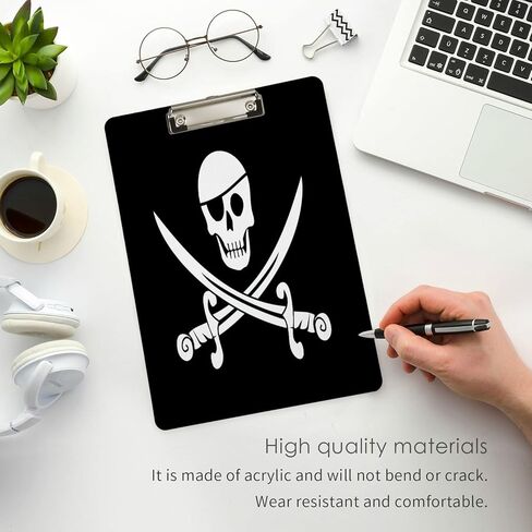 لوحة مشبك من الأكريليك للمكتب والمدرسة والتمريض على شكل زرافة باللون الأصفر بحجم حرف A4 قياسي مقاس 9 × 12.5 بوصة مع مشبك معدني فضي منخفض المظهر in Kuwait