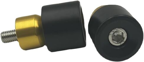 Motorcycle Decorative Wheel M12 Screw Install on Engine Guard Saddlebag Guard for Harley-Davidson Touring Street Glide Road Glide Road King Electra/Ultra Models (Yellow and Black) in Saudi Arabia