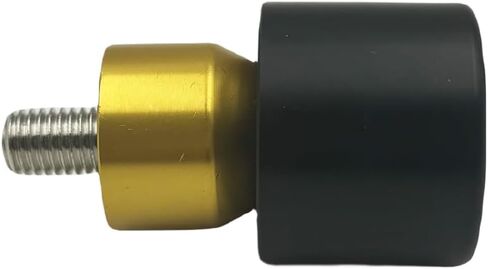 Motorcycle Decorative Wheel M12 Screw Install on Engine Guard Saddlebag Guard for Harley-Davidson Touring Street Glide Road Glide Road King Electra/Ultra Models (Yellow and Black) in Saudi Arabia