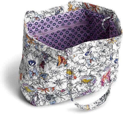 Vera Bradley Women's Cotton Small Hathaway Tote in Saudi Arabia