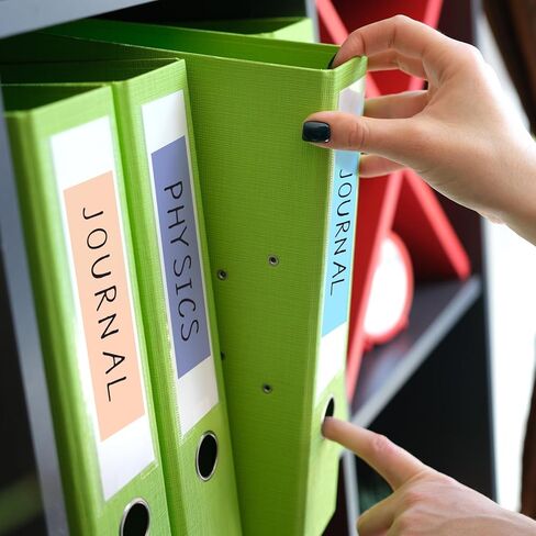 10 لفات من شريط التحديد، أشرطة ملونة شفافة، علامات لاصقة قابلة للإزالة للكتب التوضيحية، مقاسان in Kuwait