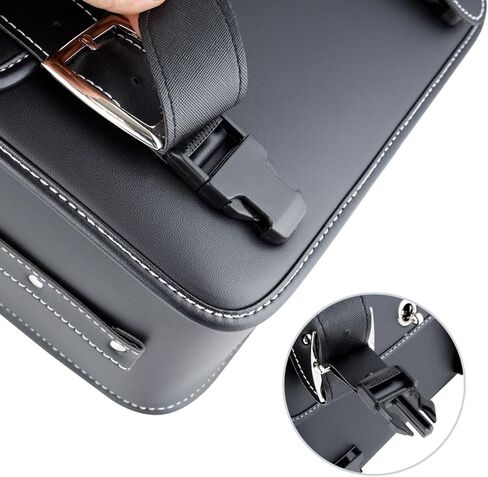 حقائب سرج للدراجات النارية، حقائب سرج مع حامل أكواب لـ Sportster Softail Dyna Road King (زوج واحد) in Kuwait