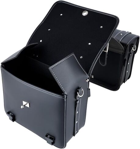 حقائب سرج للدراجات النارية، حقائب سرج مع حامل أكواب لـ Sportster Softail Dyna Road King (زوج واحد) in Kuwait