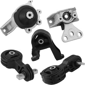 Engine Motor Mount & Trans Mount Set Compatible with 2013-2016 Dodge Dart 2.0L 2.4L Replace 3364 3338 3385 A5674 A5690 A5822 A5823