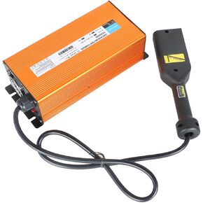 Golf Cart 14A 36 Volt Battery Charger with D Style Powerwise Plug 19300-88 28115-G04 Replacement for EZGO TXT Golf Cart