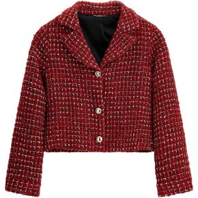 GUESS Girls' Long Sleeve Boucle Blazer in Saudi Arabia