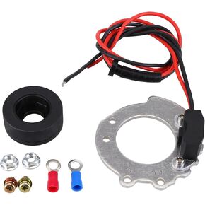 1244A Ignitor 4 Cyl Electronic Ignition Conversion Kit Electronic Ignition Module Compatible with 4 Cylinder Ford Tractors 2N 9N 8N 500-800 Series V4 (Side Mount Distributor & 12V Only)