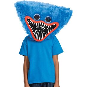 Huggy Wuggy Plush Mask Costume, Unisize 8+