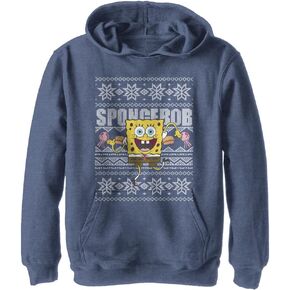 Nickelodeon Kids' Spongebob Squarepants Dancing Sponge Youth Pullover Hoodie