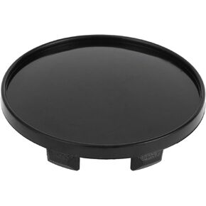 Universal Wheel Center Hub Cap Durable 59mm 2.32" Outside Diameter Vehicle Hub Covers for SUV Truck Automotive Plastic Black
