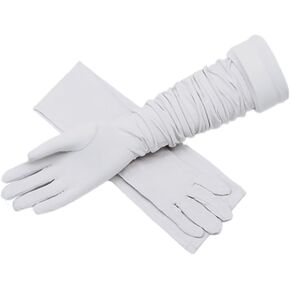 Full-Finger Riding Driving Long Sleeves Women UV Protection Arm Sleeve Gloves Sun Protection Gloves