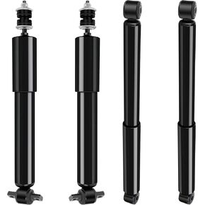 Shocks x4,OCPTY Front Rear Shocks Absorbers Struts for Chevy Fits 1999 2000 2001 2002 2003 2004 2005 2006 2007 for Chevy Silverado 1500,99-07 for GMC Sierra 1500 344380 37150 Auto Shocks (for 2WD-RWD)