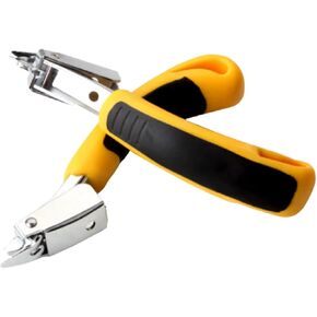 2 Pcs Staple Remover Tool Heavy Duty Staple Puller Upholstery Staple Remover for Office,School and Home