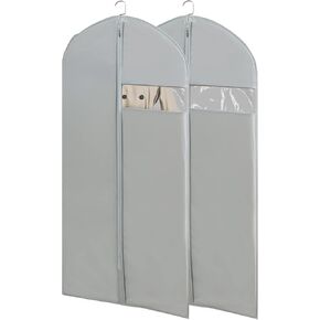 Garment Bags for Hanging Clothes,Suit Bag for Storage and Travel (Set of 4(23.3'' X 50''))
