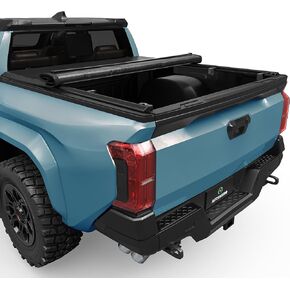 AUTOSAVER88 Soft Roll-Up Tonneau Truck Bed Cover Fits for Toyota Tacoma 2024 5ft Bed (Excl. Trail Edition)