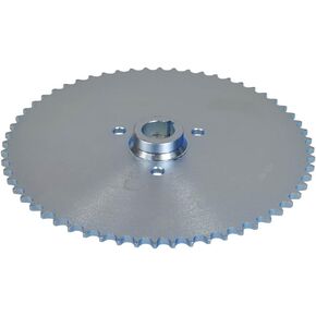 AlveyTech 40/41/420 Chain 60 Tooth Sprocket with 1" Bore & 1/4" Keyway