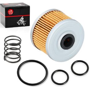 Oil Filter & Spring For Honda FourTrax 300 TRX300/FW TRX300EX TRX400EX Rancher 350 Foreman 400 450 500 520 Racher 420 Pioneer 500 520