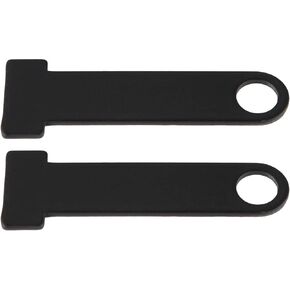 Helmet Strap d Ring, Acouto Helmet Lock Extension,Helmet Strap D-Ring Lock Stainless Steel Motorcycle Universal Helmet Lock Extension Fastener Quick Release for Honda Black