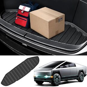 3 قطع من سجادات الشحن لـ Tesla Cybertruck، بطانات شحن مناسبة لجميع الأحوال الجوية، واقي علبة البضائع الأمامية والخلفية لـ Tesla Cybertruck 2023 2024، ملحقات داخلية مخصصة لحصيرة التخزين السفلية in Kuwait